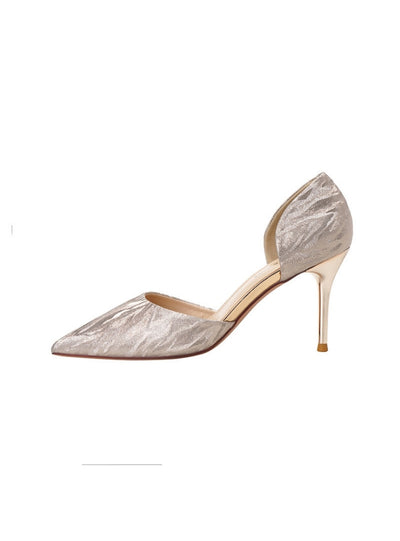 Pointed Thin-heeled Sandals Wedding Shoes