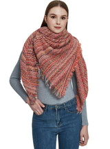 Women Thickened Square Scarf