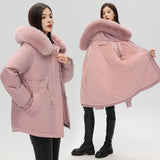 Winter Medium-long Cotton-padded Coat