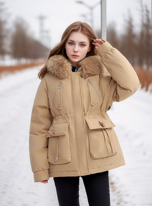 Fashion Loose Padded Down Coat