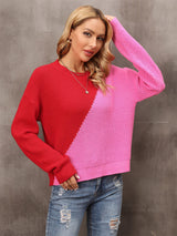 Loose Knit Pullover Sweater