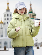 Loose Hooded Padded Cotton-padded Jacket Coat