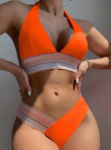 Fashion Sexy High Waist Bikini