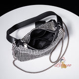 Fashion Chain Full Diamond Handbag