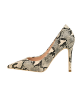 Shallow-mouthed Snake-shaped Pointed High Heels