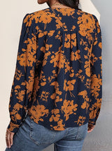 Long Sleeve Pullover Printed Shirt