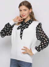 Floral Round Neck Long Sleeve Shirt