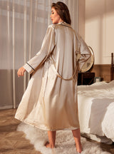 Long Thin Household Clothes Robe