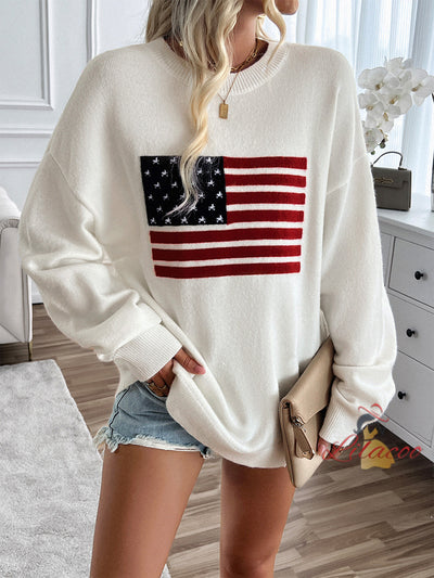 Casual Loose Long-sleeved Sweater