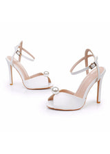 11cm Fishmouth High Heels Sandals