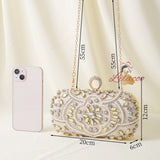 Hand Diamond-encrusted Rhinestone Dinner Bag