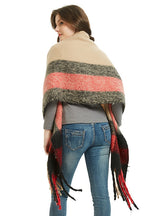 Thickened Thick Fringed Scarf