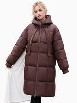 Casual Long Padded Cotton Down Coat