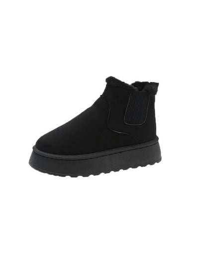 Short Tube Thick Soled Cotton Shoes Snow Boots