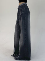 Loose Straight Low Waist Jeans