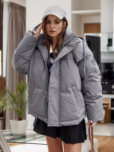 Loose Padded Cotton-padded Jacket Coat