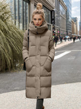 Loose Over-the-knee Long Padded Coat