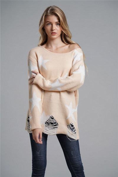 Women's Loose Pullover Sweater