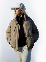 Short Thick Cotton-padded Jacket