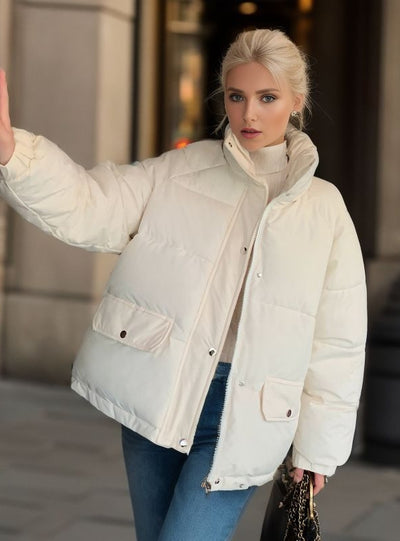 Loose Short Cotton-padded Jacket