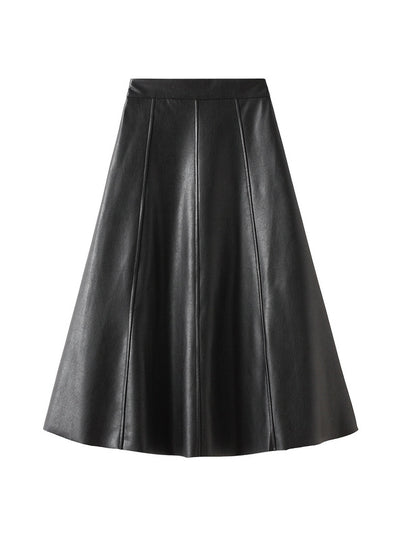 High Waist Retro Breezepelt Skirt