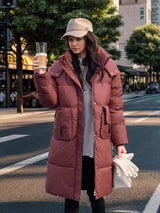 Long Loose Padded Cotton-padded Jacket Coat