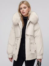 Thickened Plus Size Pocket Warm Coat