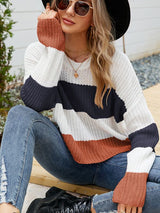 Short Loose Pullover Sweater