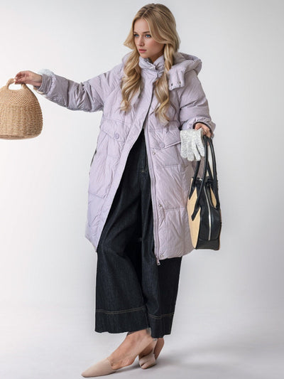 Loose and Thick Long Cotton-padded Coat