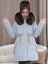 Medium-and-long Length Down Jacket Coat