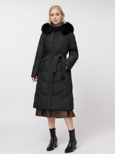 Medium and Long Cotton-padded Thick Loose Coat