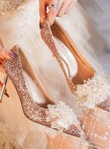 Women High Heels Banquet Wedding Shoes