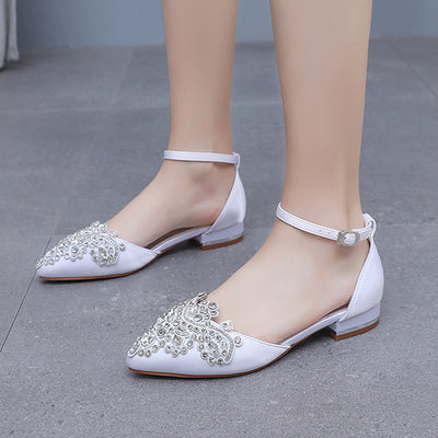 Flat Heel Casual Pointed Sandals