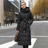 Long Slim Cotton-padded Coat Jacket