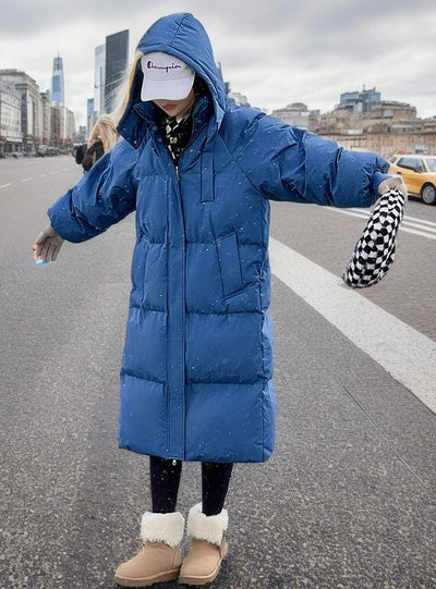 Thickened Long Loose Cotton-padded Coat