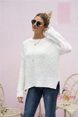 Women's Round Neck Loose Sweater