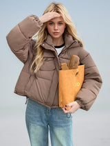 Women Short Loose Padded Coat