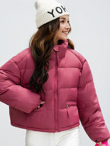 Stand-up Collar Loose Padded Coat