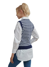 Leisure Rhombic Sweater Vest