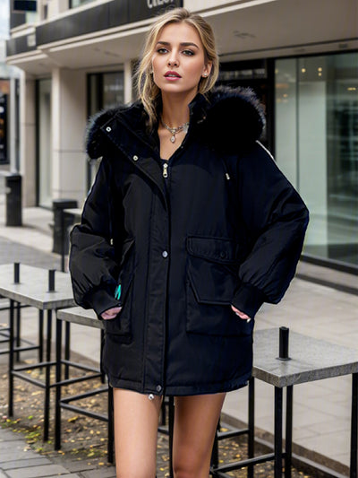 Long Padded Warm Slim Cotton-padded Jacket