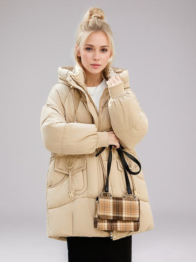 Short Warm and Cold-proof Cotton-padded Down Jacket