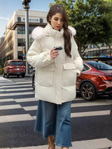 Loose Slim and Thick Short Cotton-padded Jacket