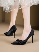 Shallow-mouthed Banquet Stilettos Pointed Heels