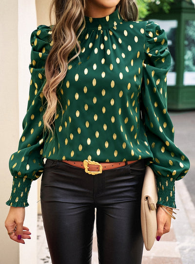 Round Neck Long Sleeve Shirt