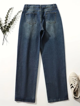 Loose Casual Straight Pants Jeans