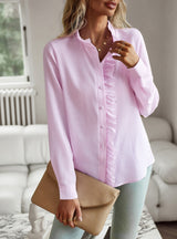 Women Long-sleeved Shirt Top