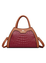 Crocodile One-shoulder Handbag