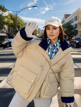 Loose Thin Padded Cotton-padded Jacket