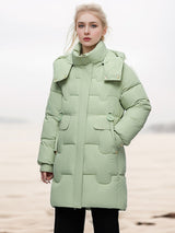 Medium and Long Slim Loose Padded Coat