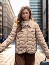 Short Cotton-padded Jacket Coat